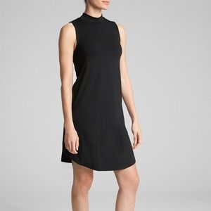 EUC Gap Mockneck Tank Dress Black XS